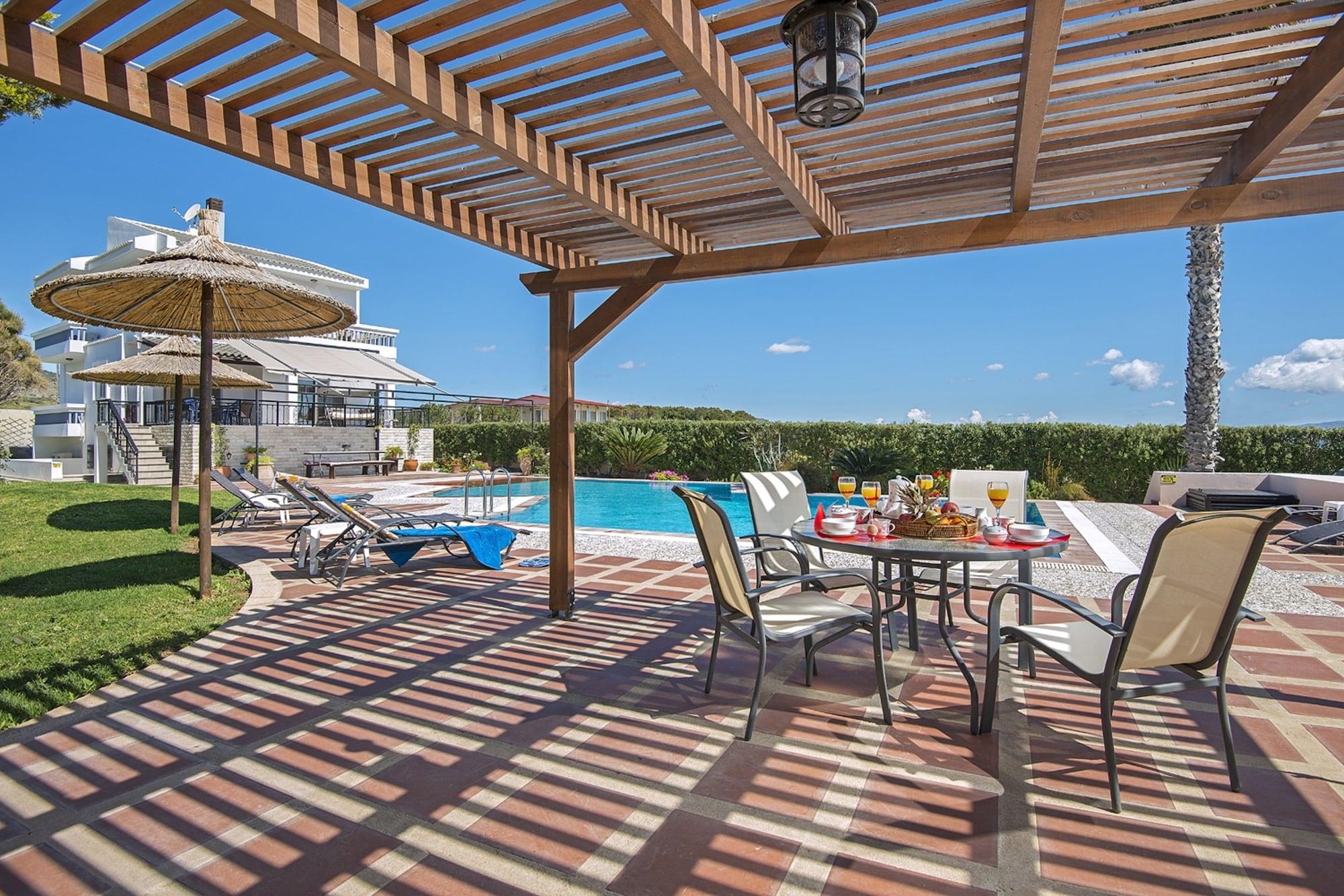 Alkyoni Villa Lahaniá Kültér fotó